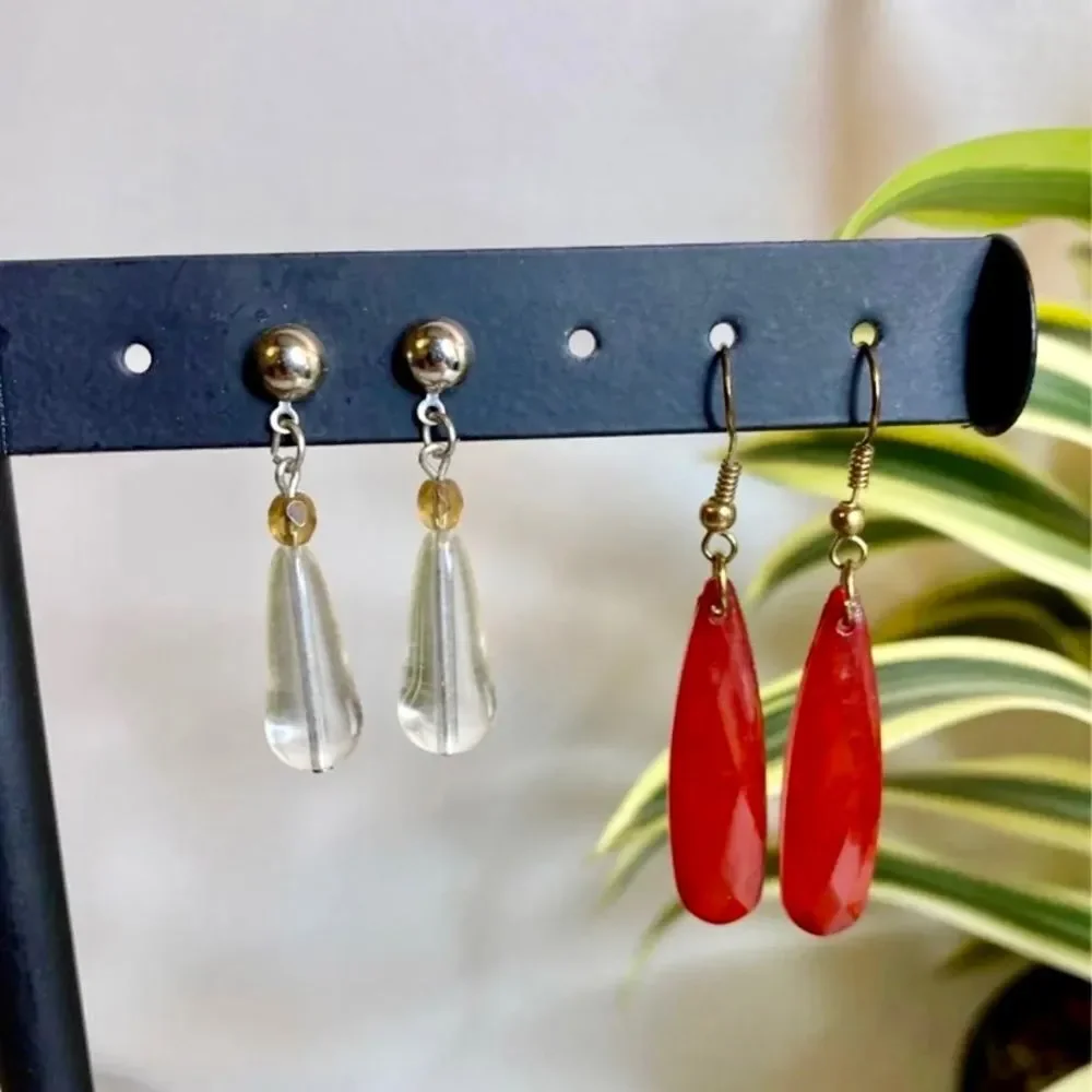 Retro Dangly Earrings Set‎